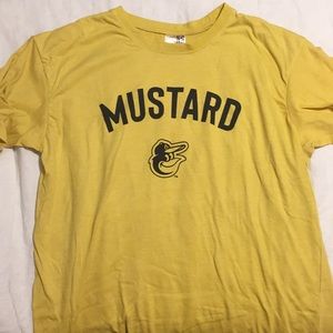 Orioles Mustard Shirt
